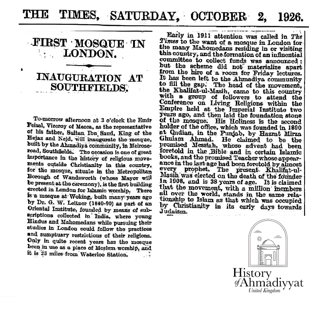 Historical newspaper clipping 1