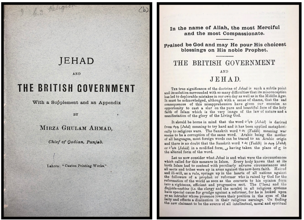 The British Government & Jihad 